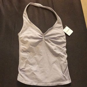 NWT intimately Free People stretchy halter top lavender size M/L